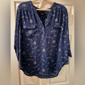Torrid Harper Harry Potter Ravenclaw Top